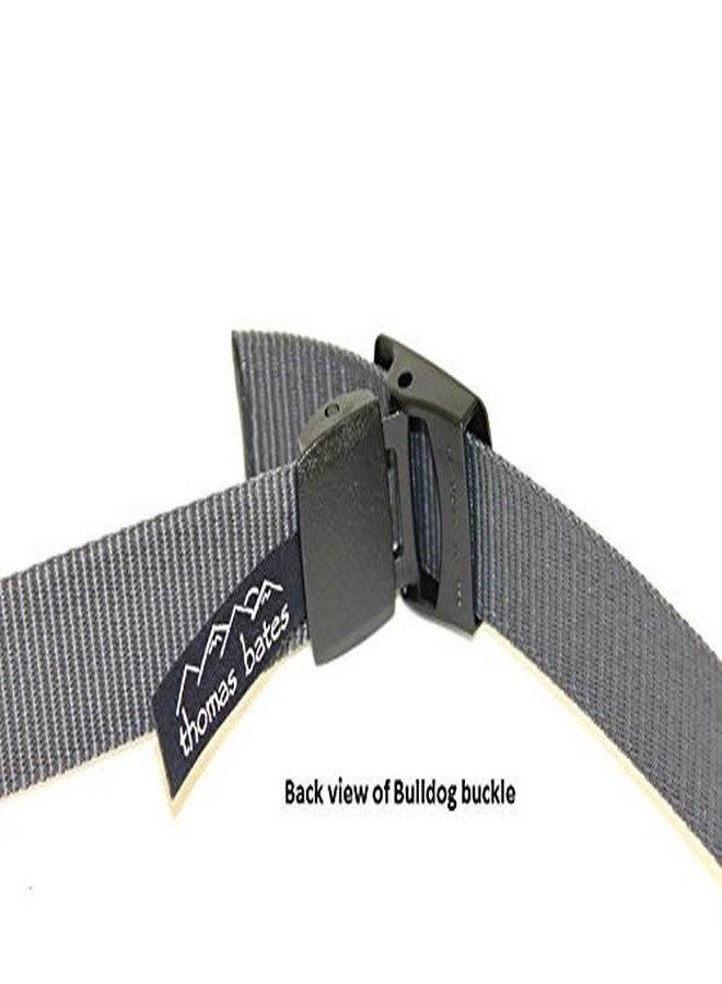 Thomas Bates Military Style Tactical Belt (Black) - Image 2
